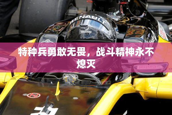 特种兵勇敢无畏，战斗精神永不熄灭