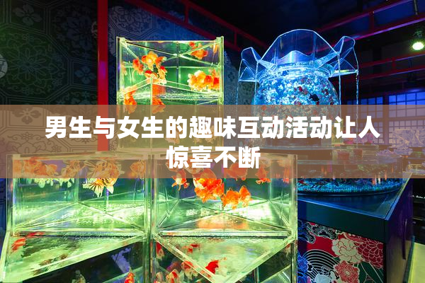 男生与女生的趣味互动活动让人惊喜不断