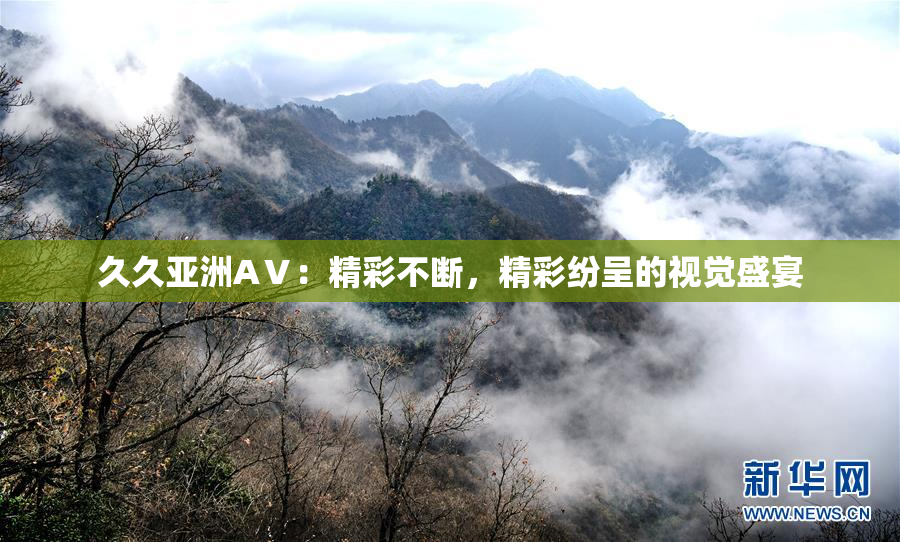 久久亚洲AⅤ：精彩不断，精彩纷呈的视觉盛宴