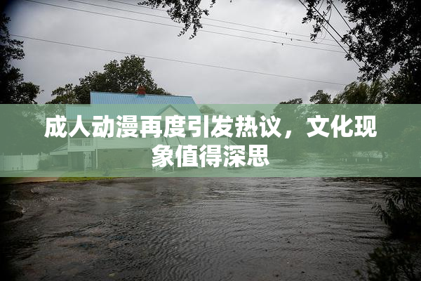 成人动漫再度引发热议，文化现象值得深思
