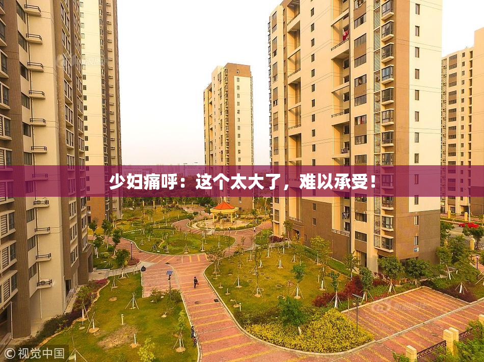 少妇痛呼：这个太大了，难以承受！