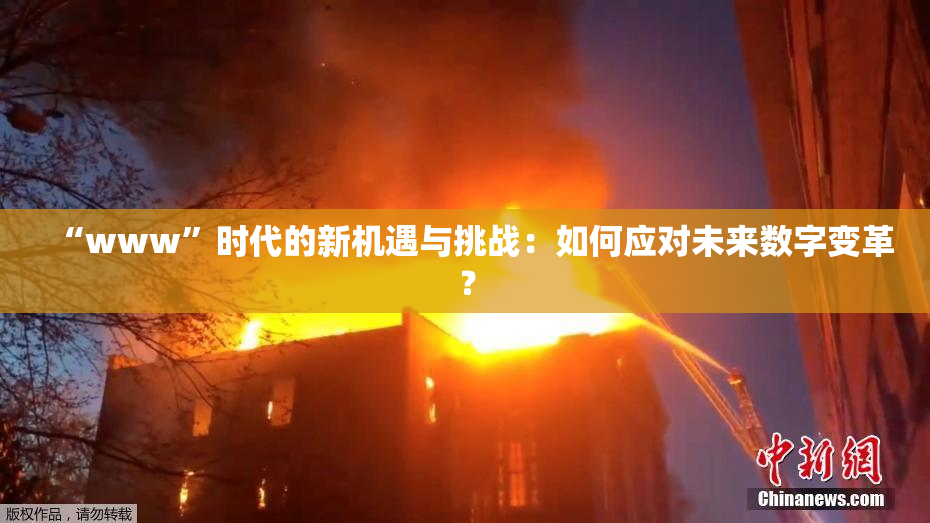 “www”时代的新机遇与挑战：如何应对未来数字变革？