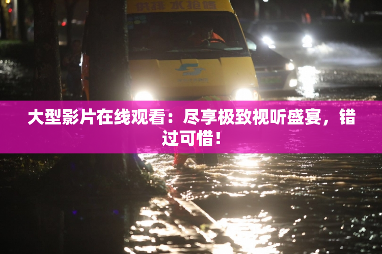 大型影片在线观看：尽享极致视听盛宴，错过可惜！