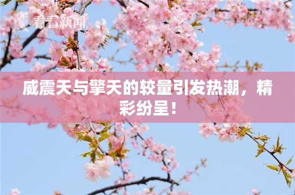 威震天与擎天的较量引发热潮，精彩纷呈！