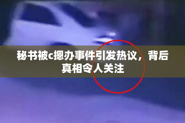 秘书被c摁办事件引发热议，背后真相令人关注