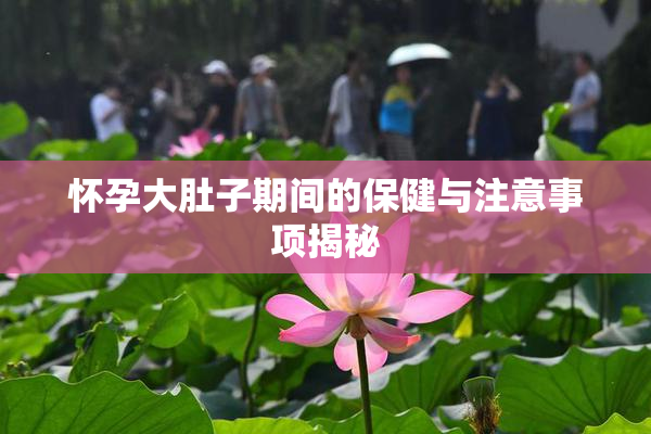 怀孕大肚子期间的保健与注意事项揭秘