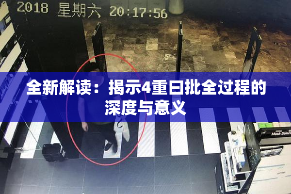 全新解读：揭示4重曰批全过程的深度与意义