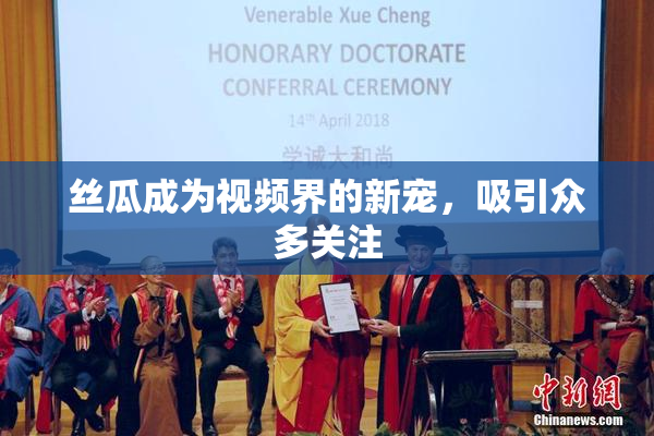 丝瓜成为视频界的新宠，吸引众多关注