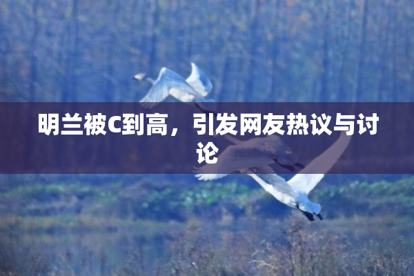 明兰被C到高，引发网友热议与讨论