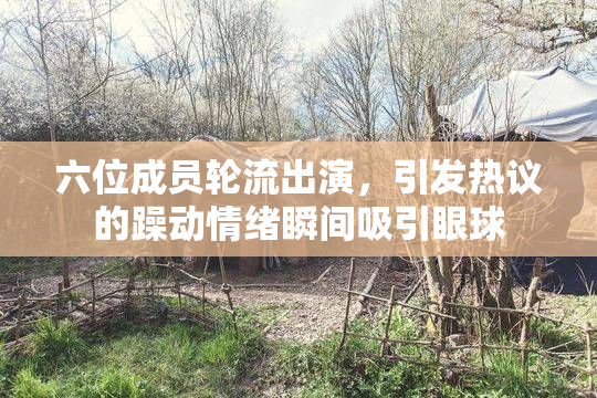 六位成员轮流出演，引发热议的躁动情绪瞬间吸引眼球