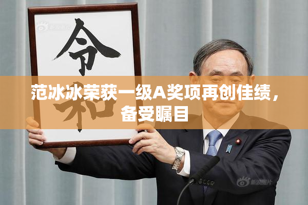 范冰冰荣获一级A奖项再创佳绩，备受瞩目