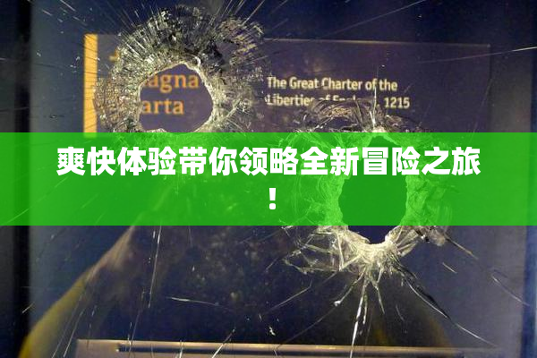爽快体验带你领略全新冒险之旅！