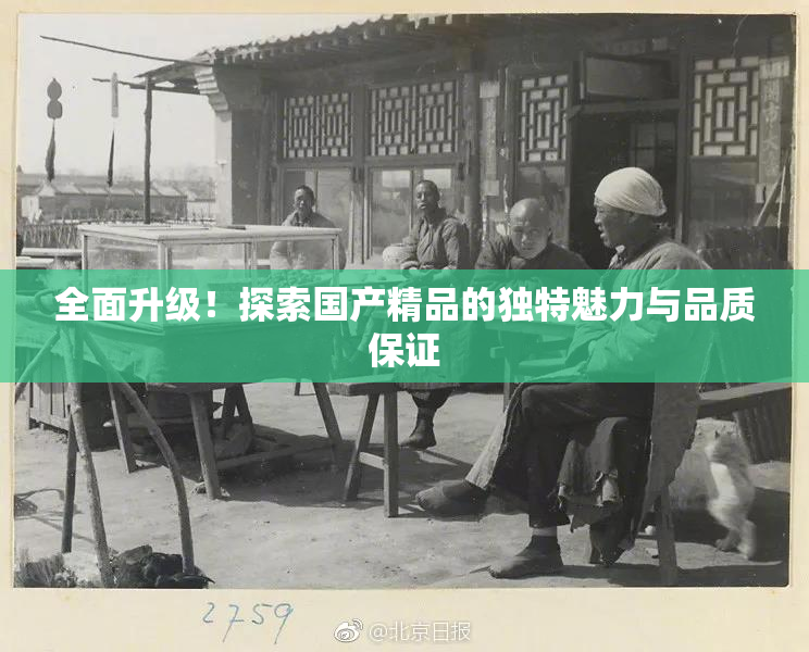 全面升级！探索国产精品的独特魅力与品质保证
