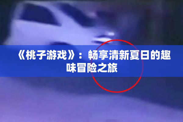 《桃子游戏》：畅享清新夏日的趣味冒险之旅