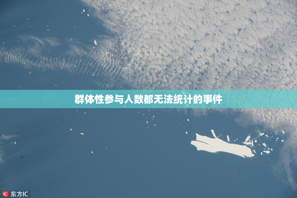 群体性参与人数都无法统计的事件