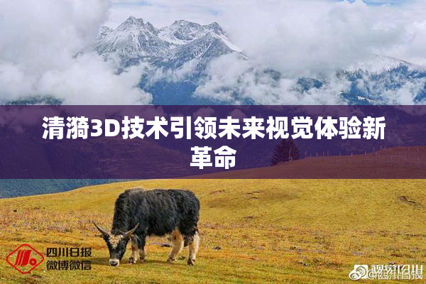 清漪3D技术引领未来视觉体验新革命