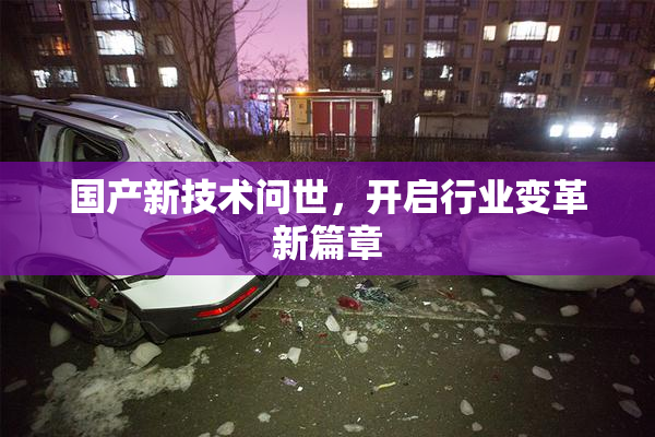 国产新技术问世，开启行业变革新篇章