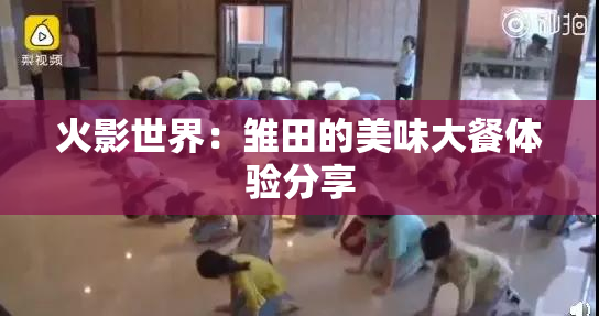 火影世界：雏田的美味大餐体验分享