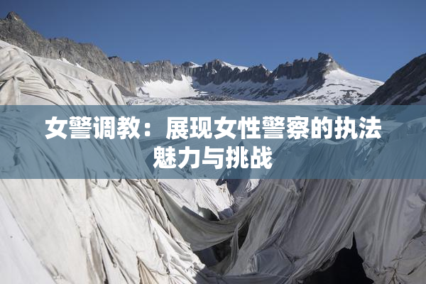 女警调教：展现女性警察的执法魅力与挑战