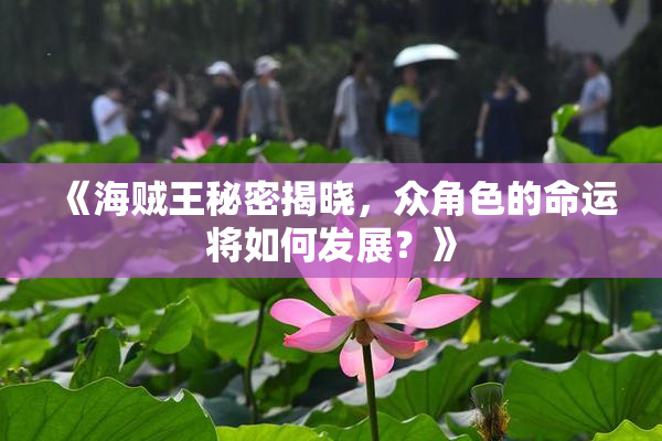 《海贼王秘密揭晓，众角色的命运将如何发展？》