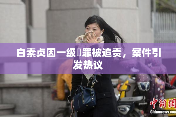 白素贞因一级婬罪被追责，案件引发热议