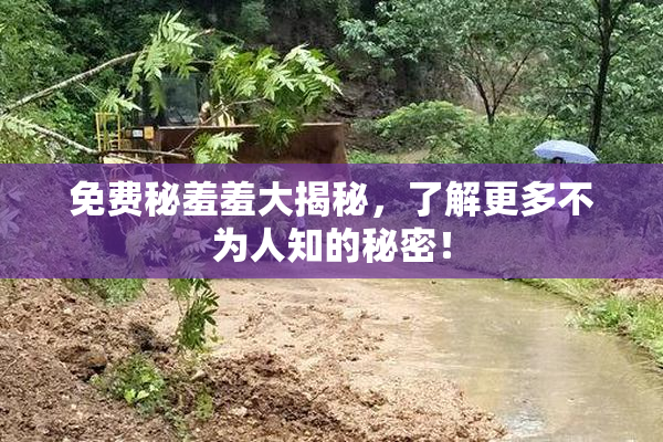 免费秘羞羞大揭秘，了解更多不为人知的秘密！