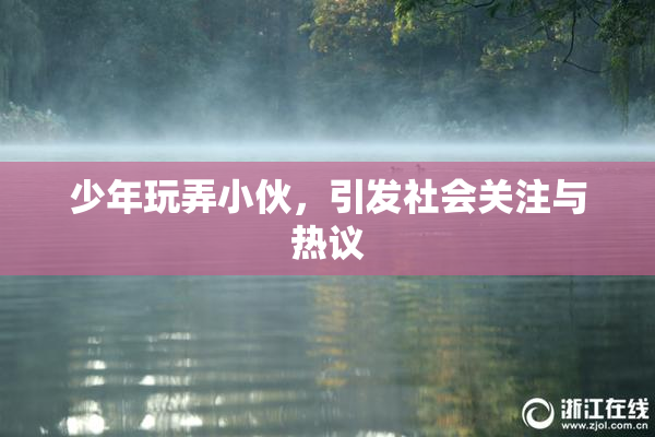 少年玩弄小伙，引发社会关注与热议