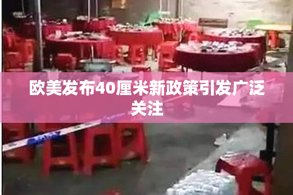 欧美发布40厘米新政策引发广泛关注