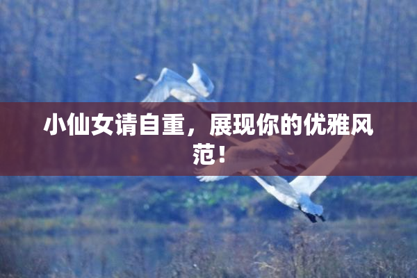小仙女请自重，展现你的优雅风范！