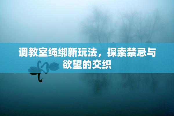调教室绳绑新玩法，探索禁忌与欲望的交织