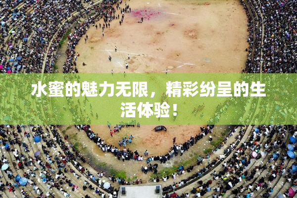 水蜜的魅力无限，精彩纷呈的生活体验！