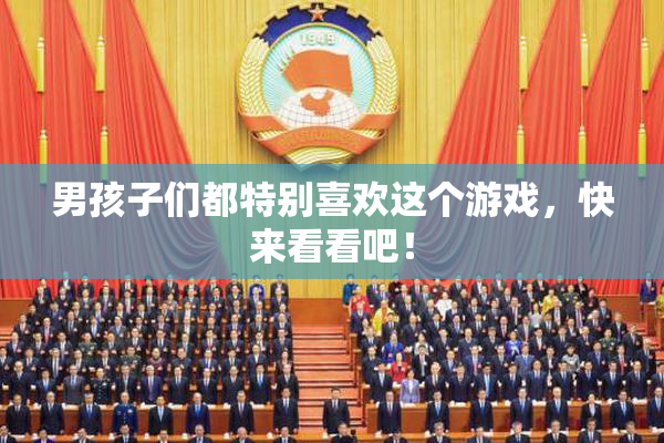 男孩子们都特别喜欢这个游戏，快来看看吧！
