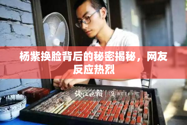 杨紫换脸背后的秘密揭秘，网友反应热烈