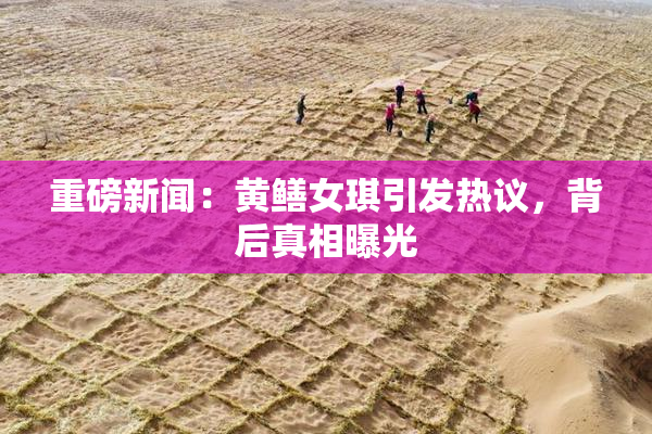重磅新闻：黄鳝女琪引发热议，背后真相曝光