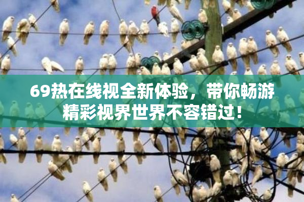 69热在线视全新体验，带你畅游精彩视界世界不容错过！