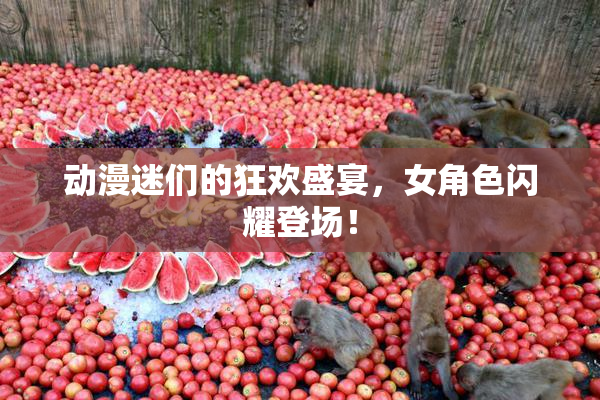 动漫迷们的狂欢盛宴，女角色闪耀登场！