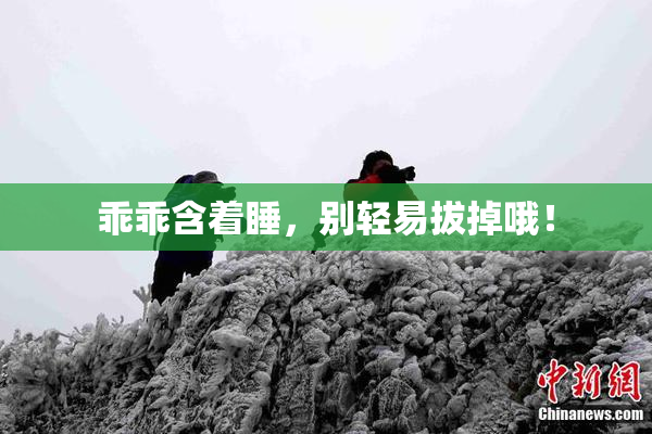 乖乖含着睡，别轻易拔掉哦！
