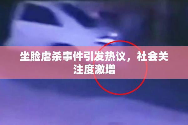 坐脸虐杀事件引发热议，社会关注度激增