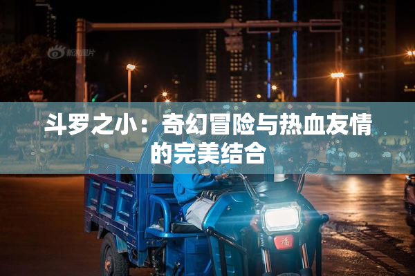 斗罗之小：奇幻冒险与热血友情的完美结合