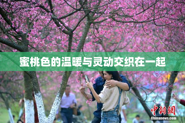 蜜桃色的温暖与灵动交织在一起