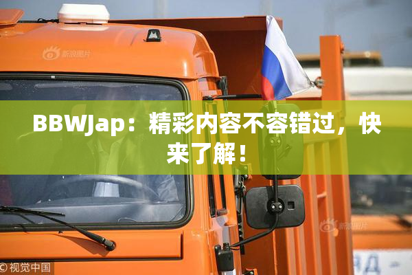 BBWJap：精彩内容不容错过，快来了解！