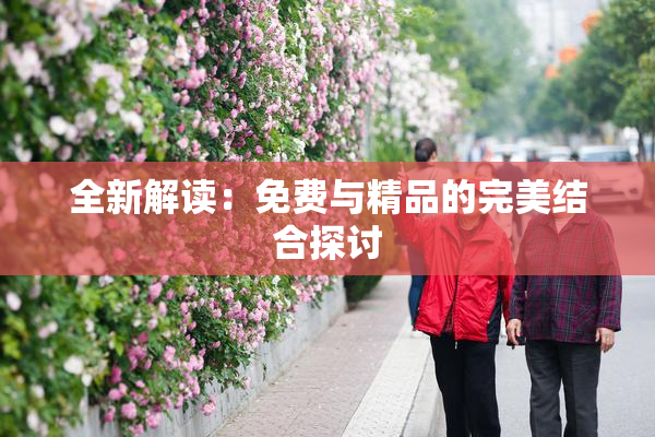 全新解读：免费与精品的完美结合探讨