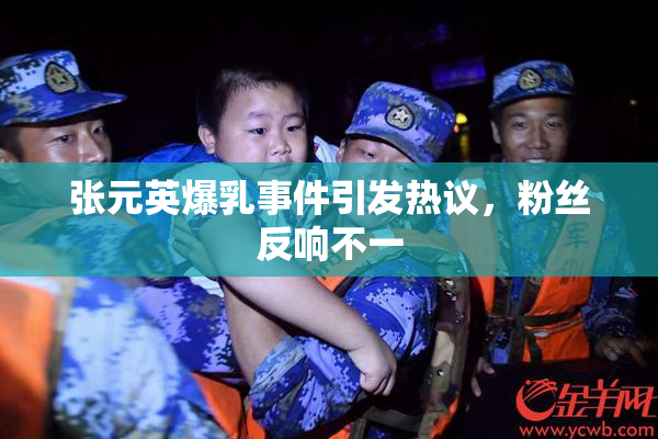 张元英爆乳事件引发热议，粉丝反响不一