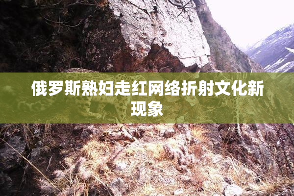 俄罗斯熟妇走红网络折射文化新现象