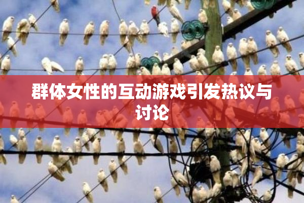 群体女性的互动游戏引发热议与讨论