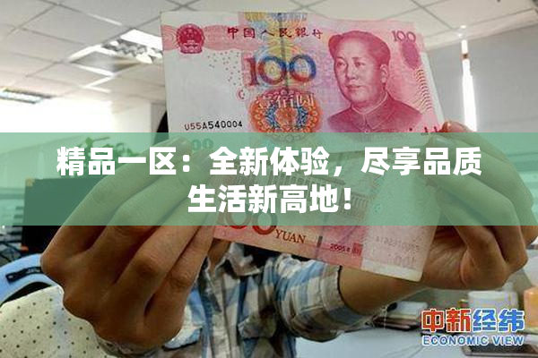 精品一区：全新体验，尽享品质生活新高地！