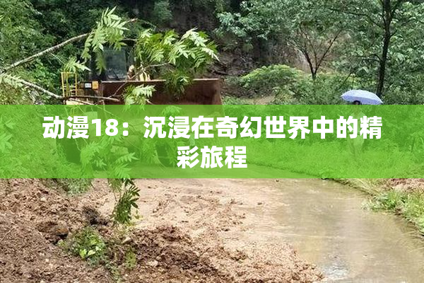 动漫18：沉浸在奇幻世界中的精彩旅程