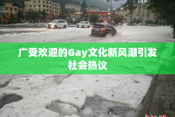 广受欢迎的Gay文化新风潮引发社会热议
