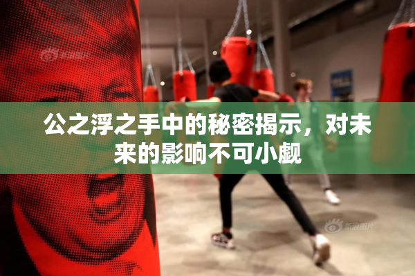 公之浮之手中的秘密揭示，对未来的影响不可小觑