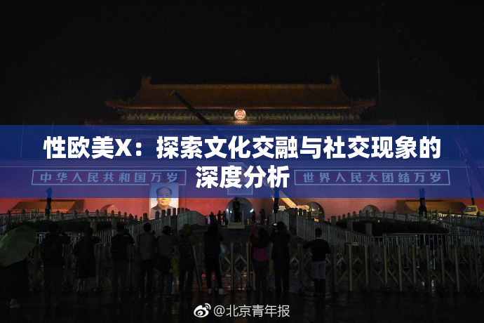 性欧美X：探索文化交融与社交现象的深度分析